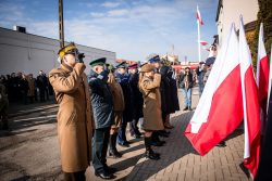 W hołdzie Żołnierzom Wyklętym funkcjonariusze Straży Ochrony Kolei