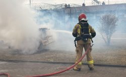 Służby w gotowości – wspólne ćwiczenia na terenie gdańskiej jednostki penitencjarnej