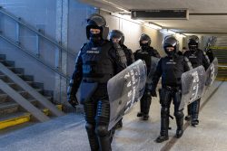Zabezpieczenie przejazdu uczestników imprez masowych przez Straż Ochrony Kolei