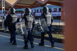 Zabezpieczenie przejazdu uczestników imprez masowych przez Straż Ochrony Kolei