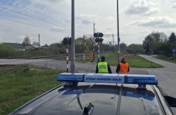 Kolejna akcja SOK i PLK na przejazdach kolejowych