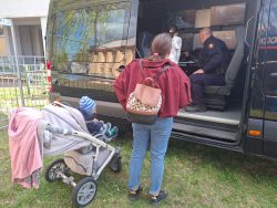 Funkcjonariusze Straży Ochrony Kolei wsparli piknik charytatywny