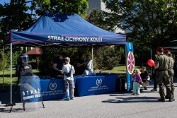 Straż Ochrony Kolei na Dniu Otwartych Koszar