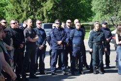 Wspólne szkolenie przewodników i psów służbowych