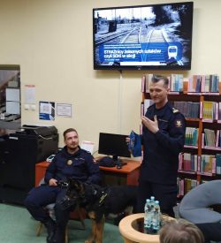 Wyjątkowe spotkanie z funkcjonariuszami SOK w Iławie