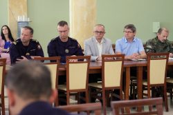 Posiedzenie służb w Lubelskim Urzędzie Wojewódzkim