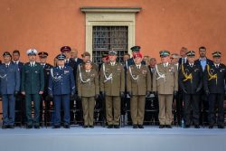 Jubileusz 35-lecia Straży Miejskiej m.st. Warszawy na Placu Zamkowym