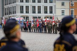 Jubileusz 35-lecia Straży Miejskiej m.st. Warszawy na Placu Zamkowym