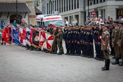 Jubileusz 35-lecia Straży Miejskiej m.st. Warszawy na Placu Zamkowym