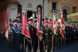 Jubileusz 35-lecia Straży Miejskiej m.st. Warszawy na Placu Zamkowym