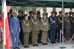 Uroczysty apel z okazji Święta Żandarmerii Wojskowej