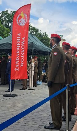 Uroczysty apel z okazji Święta Żandarmerii Wojskowej