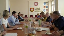 Posiedzenie Komisji Bezpieczeństwa i Porządku Powiatu Łódzkiego Wschodniego