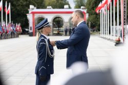 Udział Komendanta Głównego SOK w Centralnych Obchodach Święta Policji