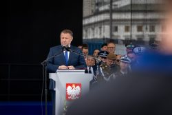 Udział Komendanta Głównego SOK w Centralnych Obchodach Święta Policji
