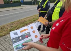 Wspólna akcja „BEZPIECZNY PIĄTEK” w ramach kampanii „Bezpieczny Przejazd – Szlaban na ryzyko!”