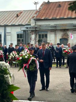 Straż Ochrony Kolei uczciła 46. rocznicę Strajku Lubelskich Kolejarzy