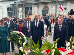 Straż Ochrony Kolei uczciła 46. rocznicę Strajku Lubelskich Kolejarzy