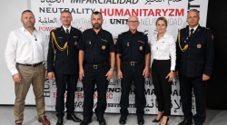 Funkcjonariusze SOK odznaczeni za honorowe krwiodawstwo