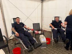 Funkcjonariusze Straży Ochrony Kolei wzięli udział w VI edycji akcji „Zjednoczeni Krwią”