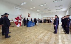 Ślubowanie nowo przyjętych strażników SOK