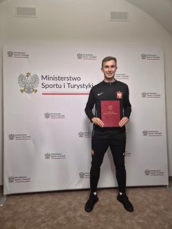 Funkcjonariusz SOK ze stypendium Ministra Sportu i Turystyki